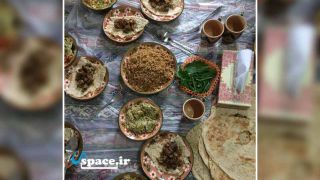 غذاهای محلی دراقامتگاه بوم گردی مظفری - فردوس - خراسان جنوبی